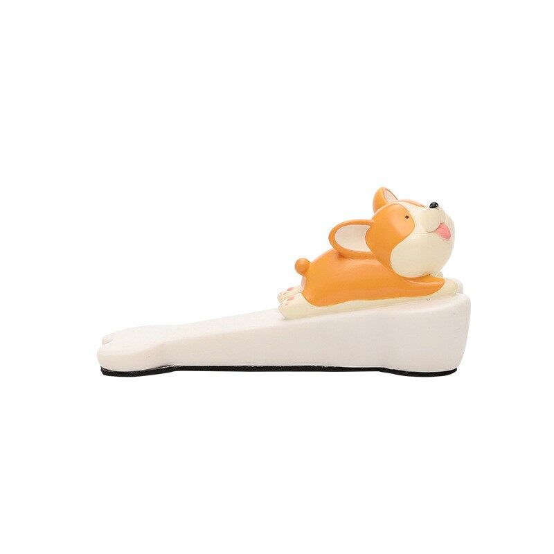 Cute Animal Shaped Door Stopper Anti-pinch Hand Safety Doorstop Heavy Duty Cartoon PVC Blocker
