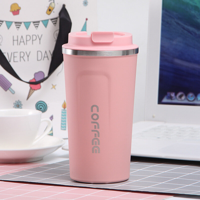 Stainless Steel Coffee Cup Mug Vacuum Insulated Thermal Tumbler Keep Warm Cold with Sealed Lid
