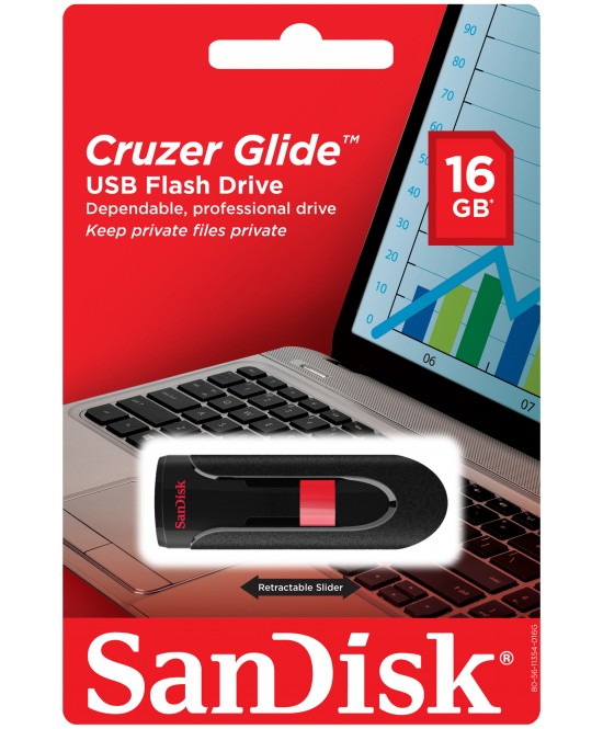 SanDisk Cruzer Glide 16GB 32GB 64GB USB Flash Drive Thumbdrive Pendrive Memory