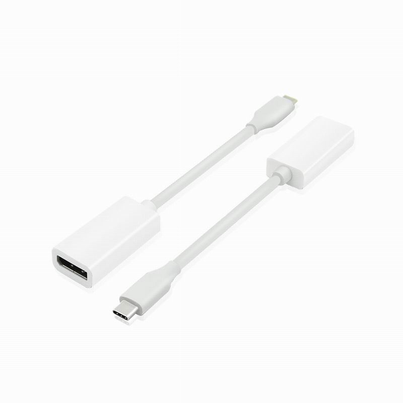 Type C to Displayport Adapter Converter USB 3.1 Display Port Type-C Plug Play