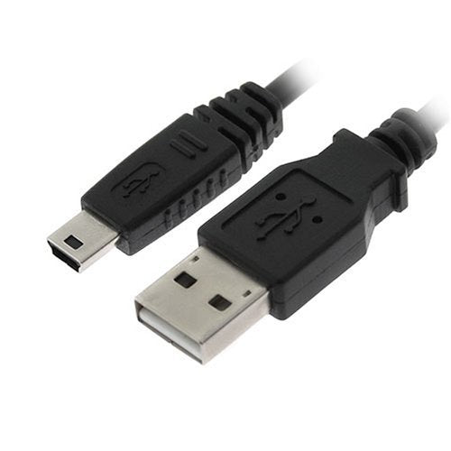 USB 2.0 AM to Mini B 5 Pin Cable Male to Male 1M 1Meter Metre