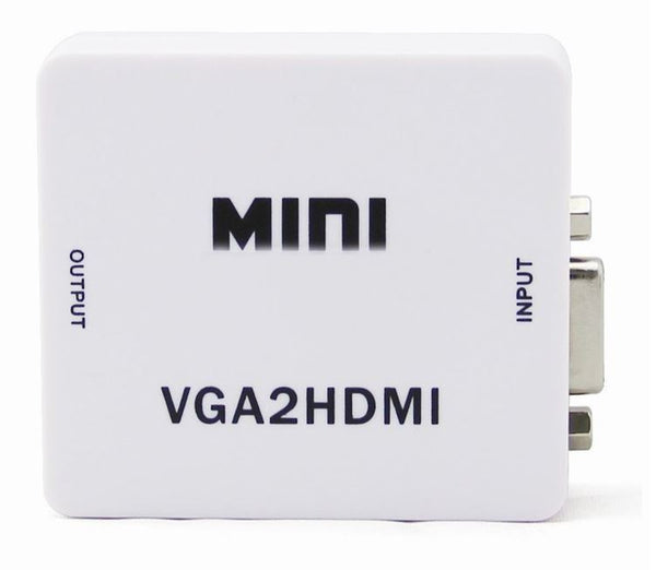 VGA to HDMI HD Video Converter Adapter Switch Box Portable Flexible Pl