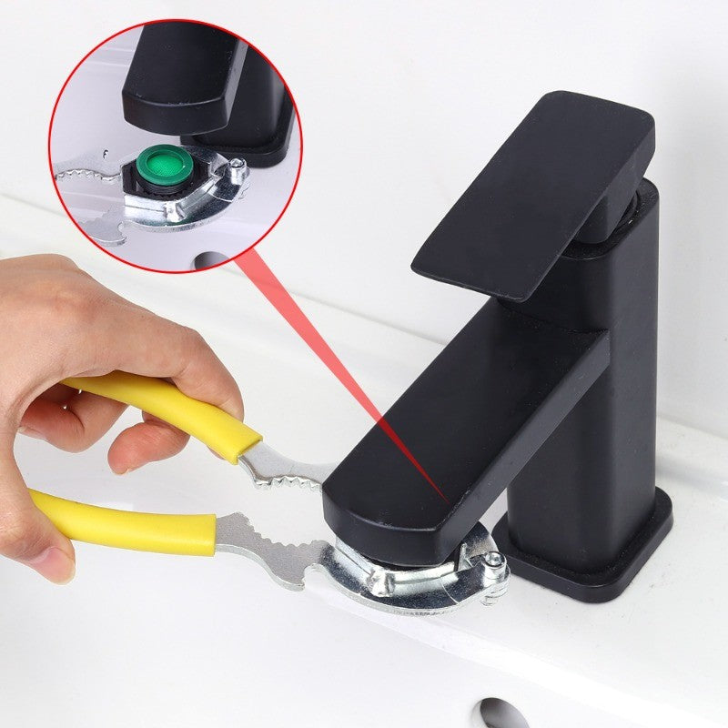 3IN1 Faucet Spanner Aerator Wrench Bubbler Removal Tool Kitchen Sink Tap Spout Repair Disassembly
