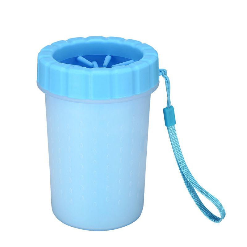 Portable Silicone Pet Paw Washer Cup for Dogs & Cats