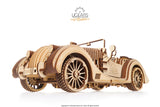 Ugears Roadster Vm-01 ★Mechanical 3D Puzzle Kit Model Toys Gift Present Birthday Xmas Christmas Kids Adults