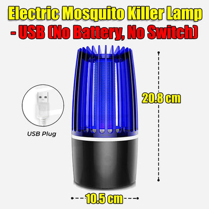 4000mah Mosquito Killer Lamp USB Rechargeable Portable Trap Repellant Electric Home UV LED Zapper