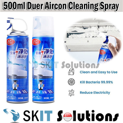 Duer Aircon Cleaning Agent Spray DIY Air Conditioner Con Clean Tool Service Foam Cleaner Sprayer