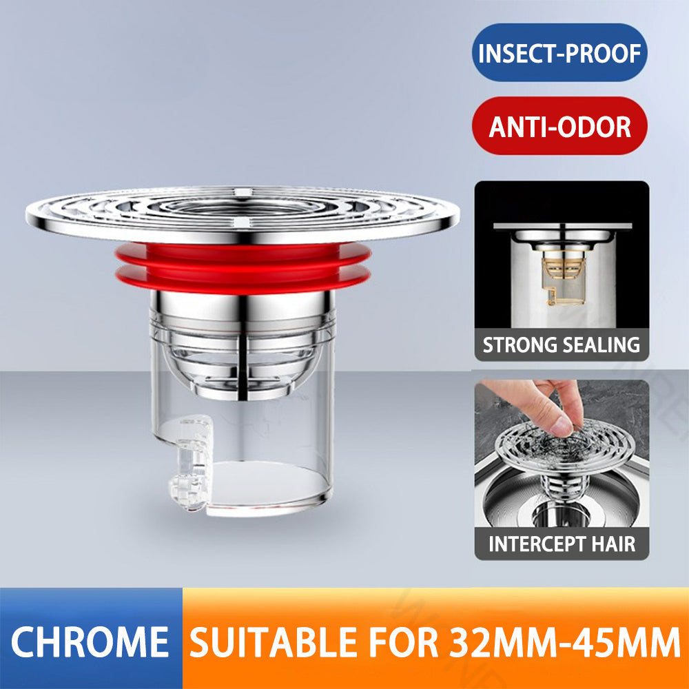 Universal Floor Drain Core Anti Odor Anti Insect Drainage Filter Sewer Pipe Plug for 32-45MM Hole