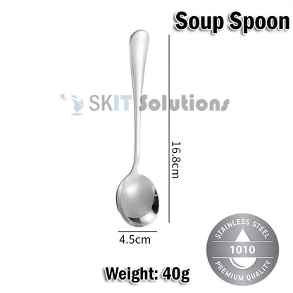Stainless Steel Cutlery Set Fork Spoon Knife Chopsticks Soup Spoon Tea Spoon Kitchen Utensils Gift