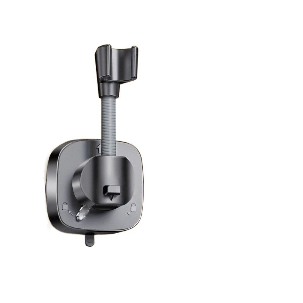 Adjustable Shower Head Suction Cup Holder Showerhead Bracket No Drill FREE Wall Mount Bathroom Bidet