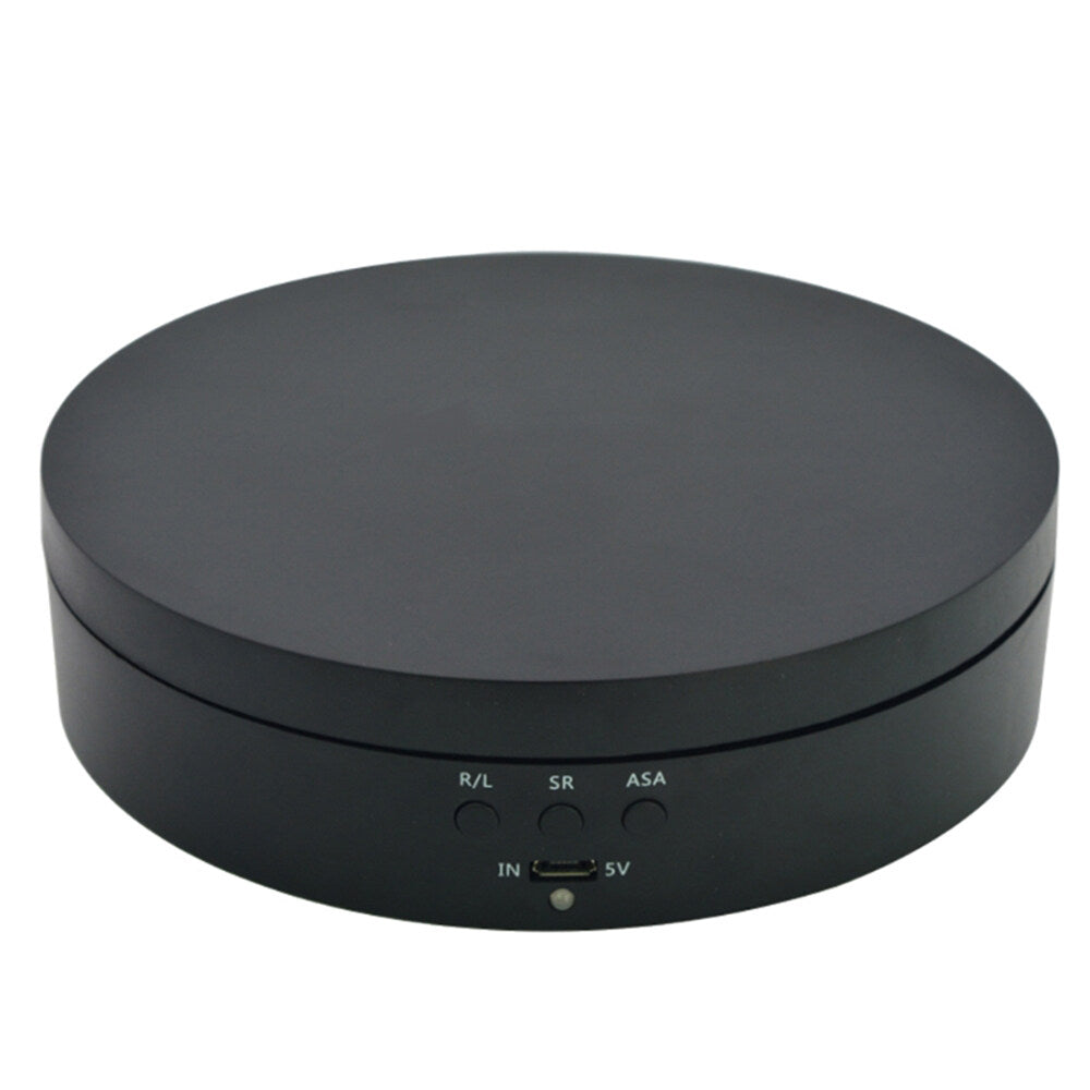 Rotating Display Stand 360 Degree Rotating Turntable Display Stand with USB Power Cable for Photography Products Jewelry