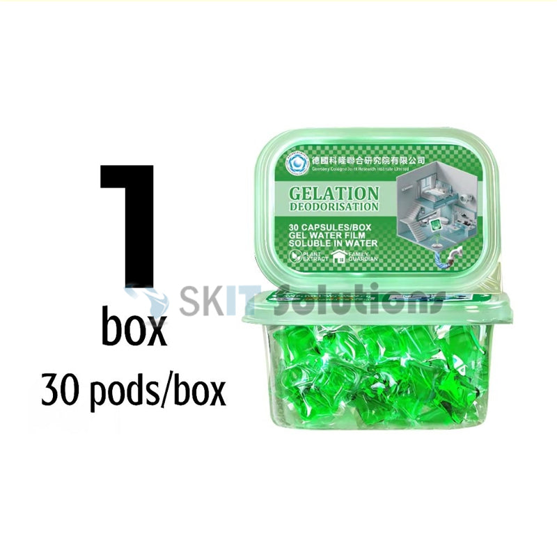 Drain Fly Killer Odor Eliminator Pods Bead Kitchen Bathroom Sink Sewe Drain Pipe Cleaner Dissolvable
