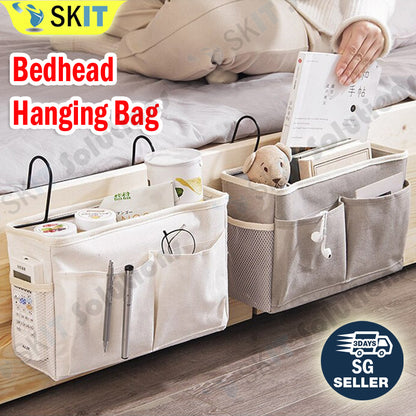 Bedside Tidy Organiser Hanging Storage Holder Cabin Shelf Bunks Pocket Chair Bag Room Phone Magazine