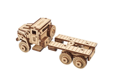 Ugears Military Truck ★Mechanical 3D Puzzle Kit Model Toys Gift Present Birthday Xmas Christmas Kids Adults