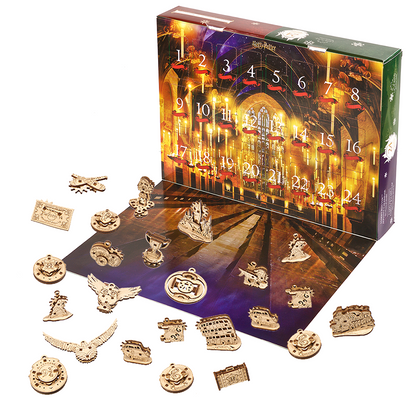 Ugears Harry Potter™ Advent Calendar ★Mechanical 3D Puzzle Kit Model Toys Gift Present Birthday Xmas Christmas Kids Adults