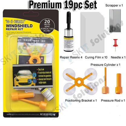 Car Windshield Glass Crack Repair Kit Nano Fluid Resin DIY Cracked Window Automotive Accessory Tool