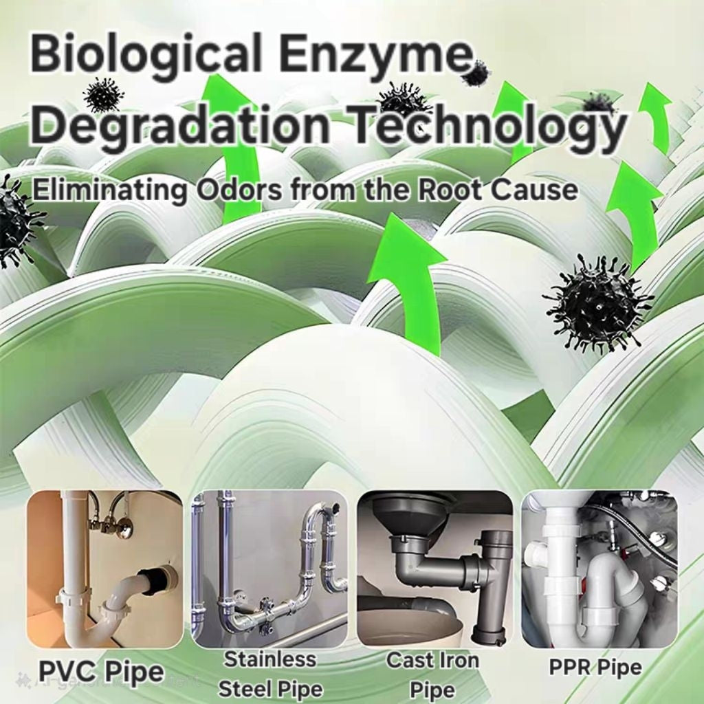 Drain Fly Killer Odor Eliminator Pods Bead Kitchen Bathroom Sink Sewe Drain Pipe Cleaner Dissolvable