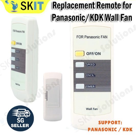 Replacement Remote Control for Panasonic KDK Wall Fan Ceiling Fan Living Fan OEM Wireless Controller