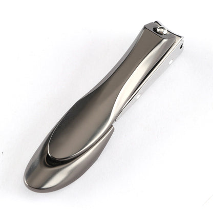 Ultra-Thin Portable Premium Folding Nail Clipper Double Head Dual-Purpose Stainless Steel Nail Cutter Manicure Tool