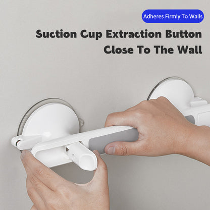Suction Cup Grab Bar Handrails Handle Bathtubs Showers Toilet Bathroom Washroom Safety Armrest Helping Elderly Child