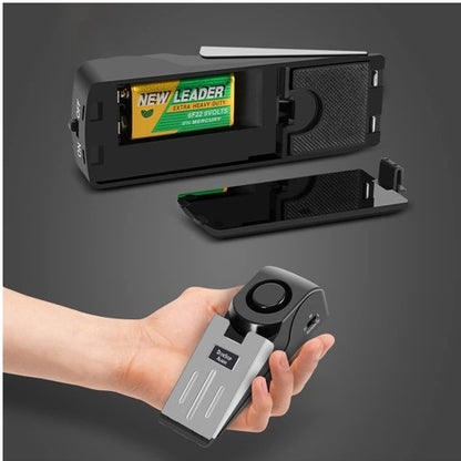 Anti-Theft Security Door Stopper Alarm Sensor 120 Decibel Door Stop Home Travel Floor Wedge Doorstop