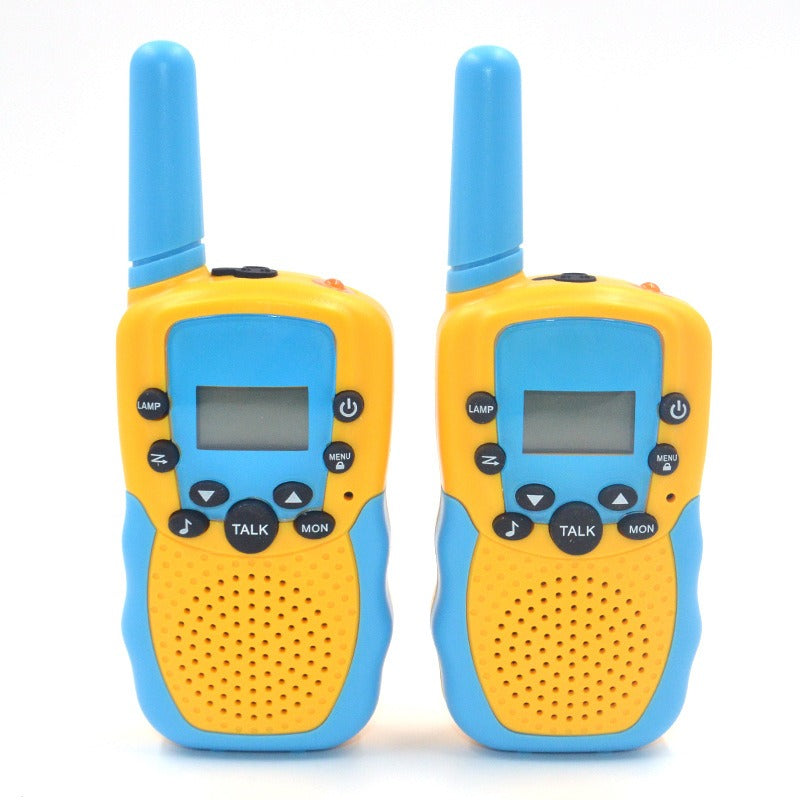 2Pcs / 3Pcs Mini Walkie Talkie 22 Channels Push Talk LCD Screen Range 3-5Km Radio Gift Kids Game Toys