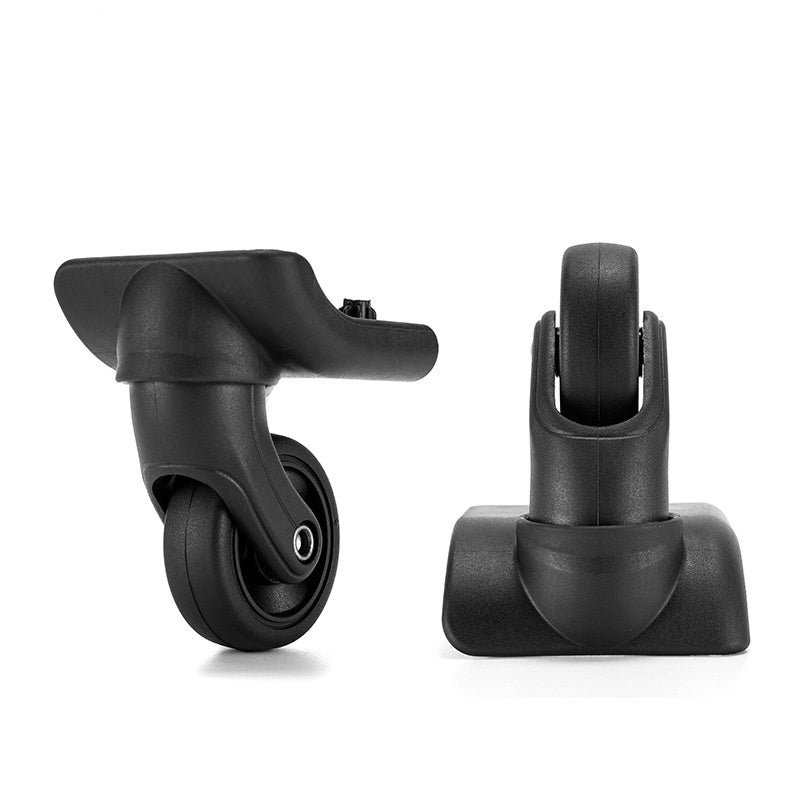 4PCS Set Universal Travel Suitcase Replacement Wheels 360° Swivel Dual Roller Silent Luggage Parts