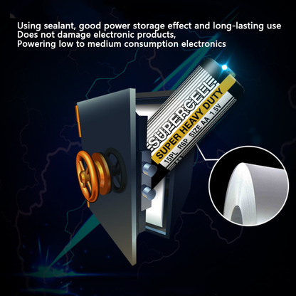 20/40/80pcs GP Supercell AA AAA Battery 1.5V Carbon Zinc Batteries for Toy Clock Remote Control Mouse