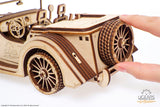 Ugears Roadster Vm-01 ★Mechanical 3D Puzzle Kit Model Toys Gift Present Birthday Xmas Christmas Kids Adults