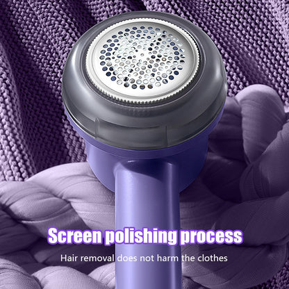 【SKIT】Fabric Shaver Defuzzer Electric Lint Remover Rechargeable USB Sweater Shaver Hair Ball Trimmer