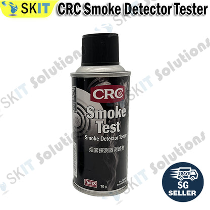 CRC Smoke Detector Tester Aerosol Spray 70g Smoke Alarm Test Spray Residue Free