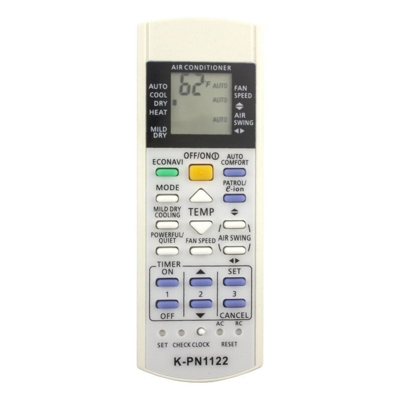 K-PN1122 Universal Replacement Panasonic Aircon Remote Control AC Air Con A75C A75C3708 A75C3758
