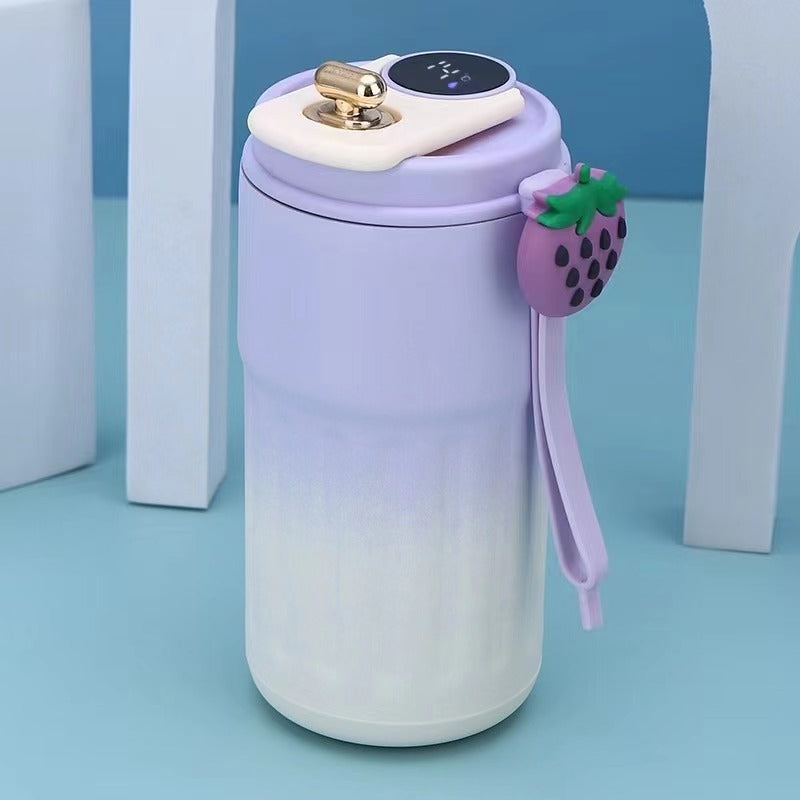 Smart LED Temperature Display Digital Thermal Coffee Cup Stainless Steel Tumbler Flask Mug