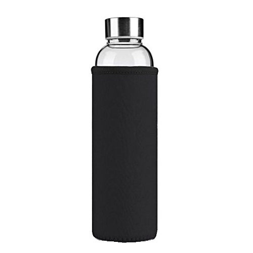 550ml Glass Water Bottle with Protective Sleeve – additional product view 9