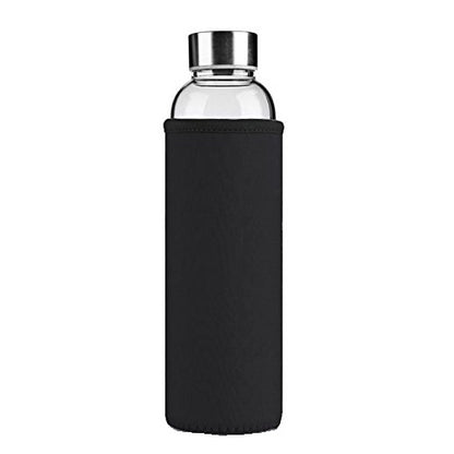 550ml Glass Water Bottle with Protective Sleeve – additional product view 9