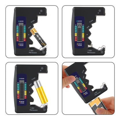 Universal Digital Battery Tester BT-886 LCD Display Battery Checker Meter AA AAA C D 9V Button Cell