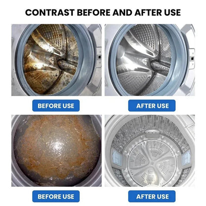 12pcs/box Washing Machine Cleaner Tablets Drum Cleaning Descaler Antibacterial Deodorizer Detergent