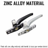 Aluminium Casement Window Lock Handle - DIY Lever Replacement for HDB Home