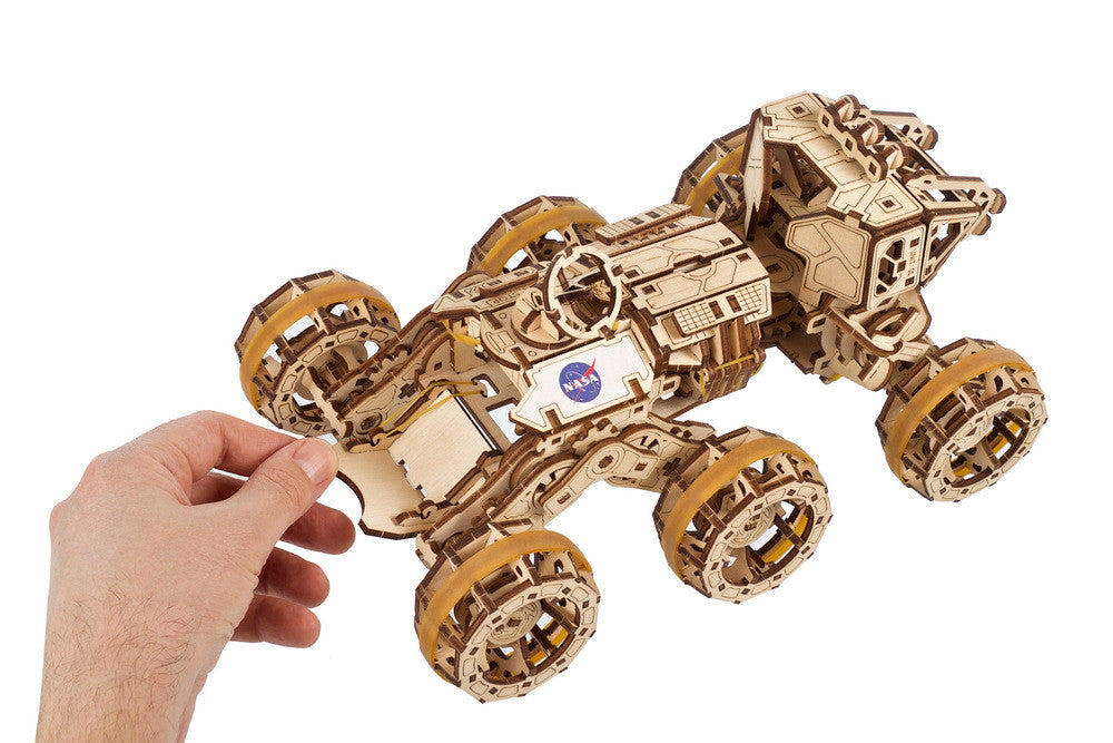 UGEARS Manned Mars Rover 3D Mechanical Model Wooden Puzzle DIY Kits