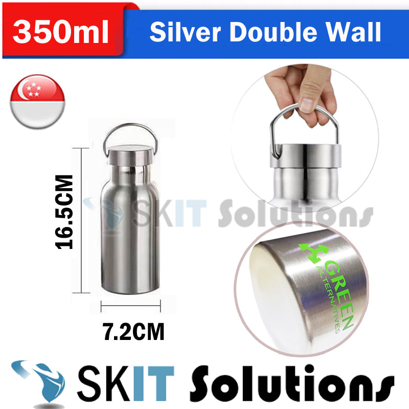 350ml/500ml/750ml Stainless Steel Double Wall Vacuum Insulated Flask Water Bottle Thermos Cup Coffee Tea Milk BPA Free