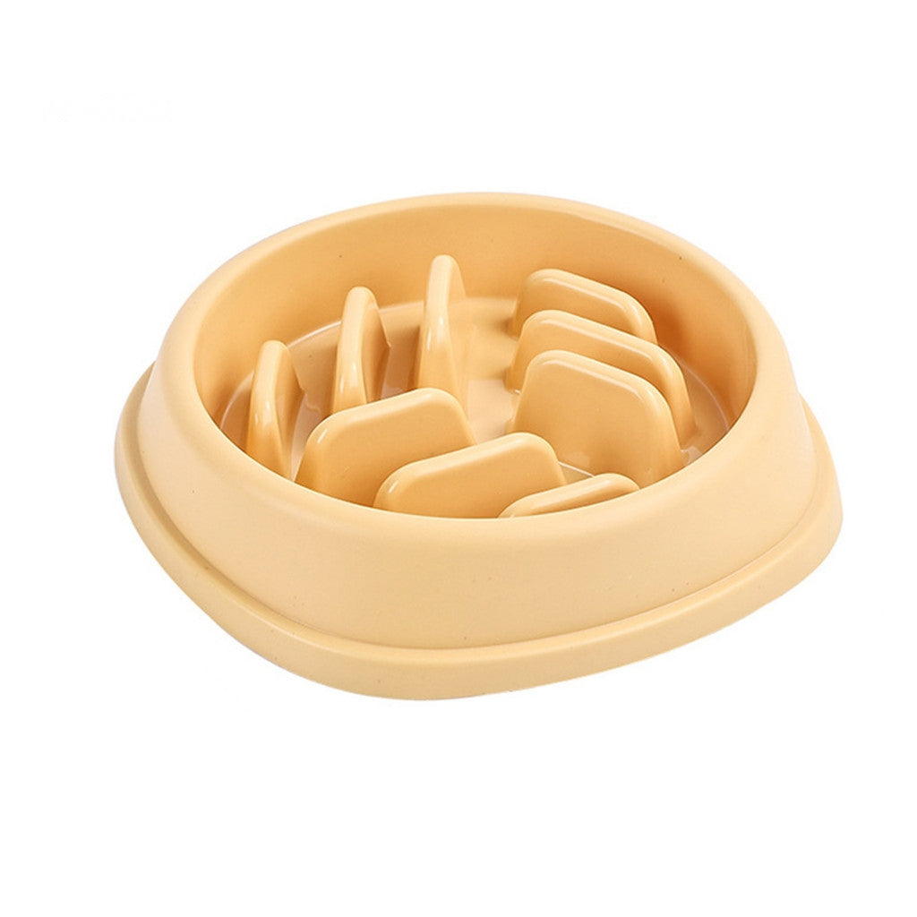 Pet Slow Feeder Bowl for Cats & Dogs