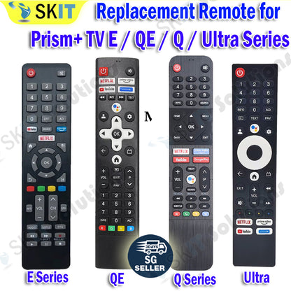 Replacement Remote for PRISM+ Q / E / QE / Ultra Series Smart TV