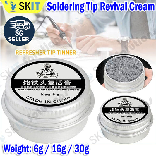 Soldering Iron Tin Refresher Tip Tinner Non-Stick Lead Free Solder Welding Revival Cream Tools Clean