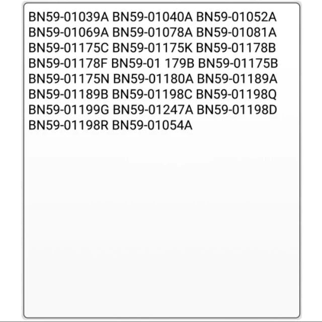 BN59-01199F Universal Replacement Remote Control for Samsung Smart LCD LED TV Compatible Controller
