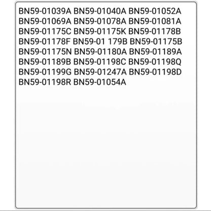 BN59-01199F Universal Replacement Remote Control for Samsung Smart LCD LED TV Compatible Controller