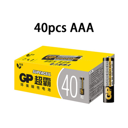 20/40/80pcs GP Supercell AA AAA Battery 1.5V Carbon Zinc Batteries for Toy Clock Remote Control Mouse