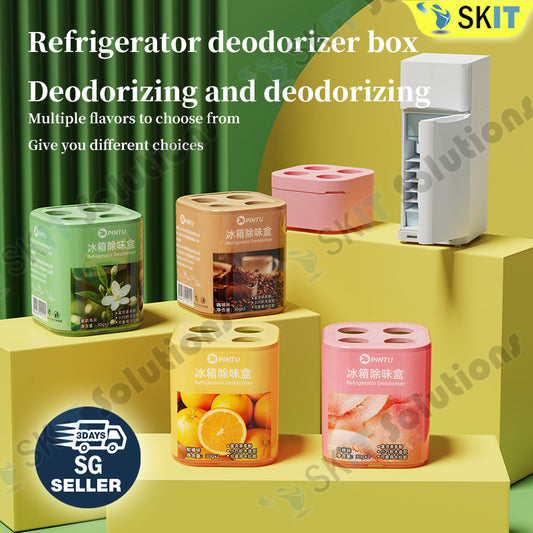 Refrigerator Deodorizer Activated Carbon Freezer Fridge Odor Absorber Remover Air Fresh Keeper Box