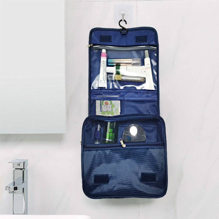 Travel Toiletry Bag Organizer Storage Shower Pouch Cosmetic Makeup Bathroom Make Up Waterproof Hangbag For Women and Men