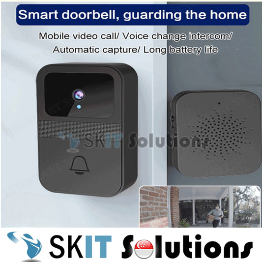 D9 Intelligent Visual Doorbell Universal Smart Door bell Remote Home Monitoring Intercom HD Night Vision Capture