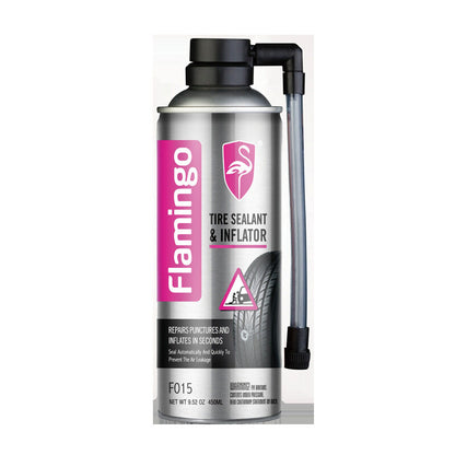 Flamingo Tire Sealant & Inflator F015 Puncture Vacuum Repair Spray Repairing Liquid Fluid Inner Tube Car Motorcycle Bike
